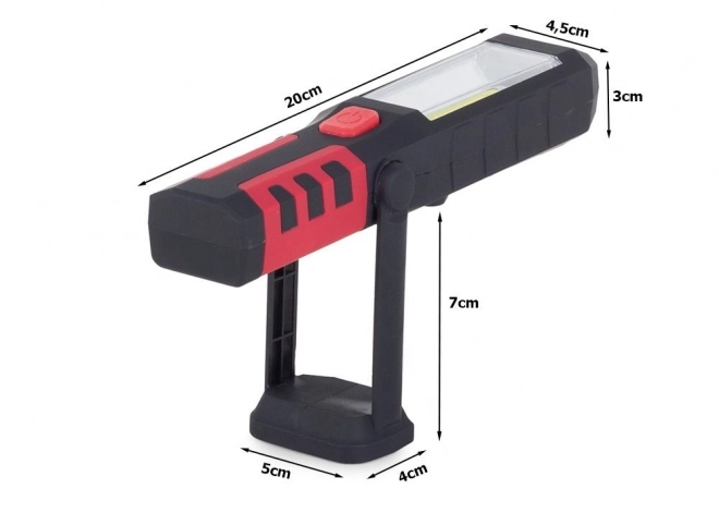 Lampa warsztatowa 3w1 LED COB z możliwością ładowania