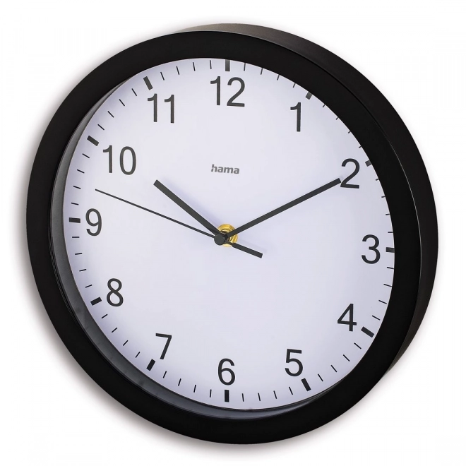 Zegar ścienny Elba 25 cm czarny