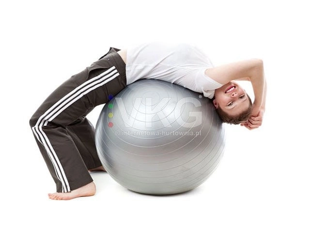 Piłka gimnastyczna Fitness 65 cm z pompką