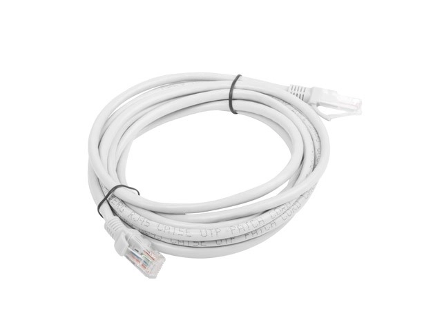 Patchcord kategorii 6 UTP 3m szary