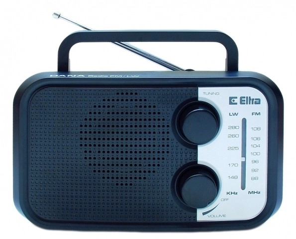 Przenośne radio DANA model 206 białe