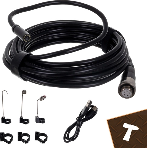 Sztywna sonda 5 m z 8 LED i regulacją jasności