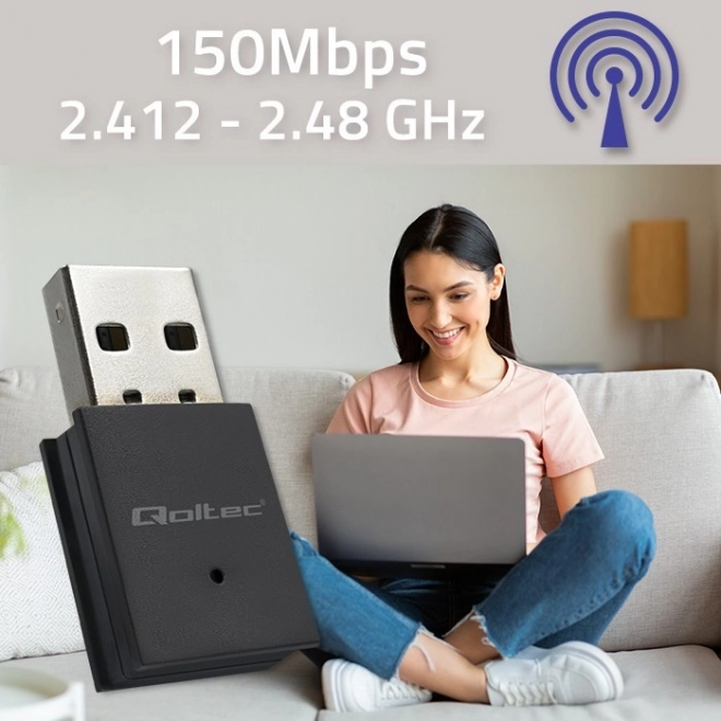 Bezprzewodowy mini adapter Wi-Fi i Bluetooth 4.0 USB