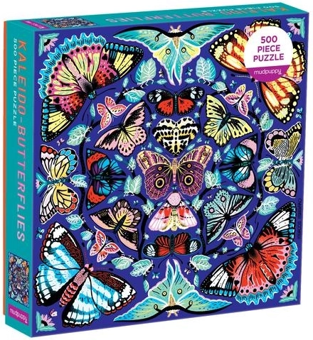 Puzzle Mudpuppy Kaleido motyle 500 elementów