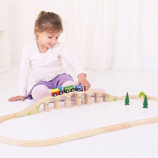 Bigjigs Rail Długi most kolejowy