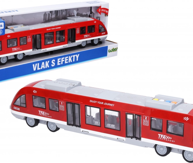 Pociąg z efektami 44 cm – czeskie opakowanie