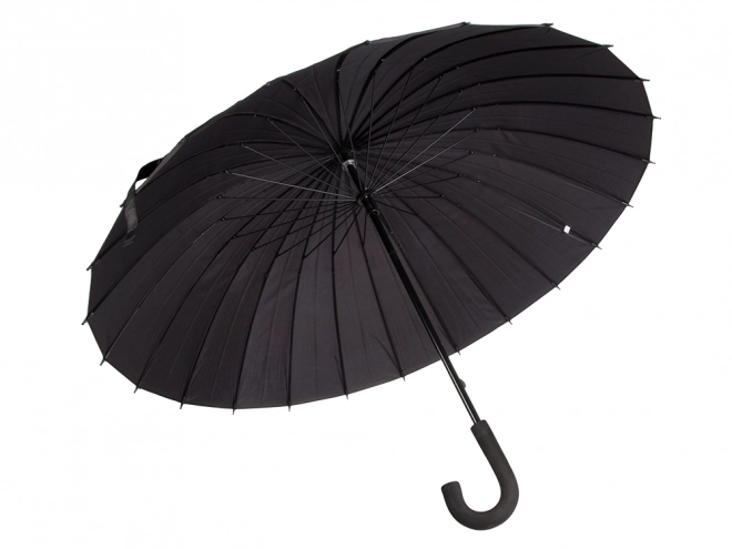 Elegancka czarna parasolka