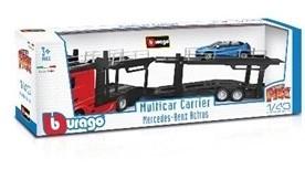 Metalowy model Mercedes-Benz Actros Transporter