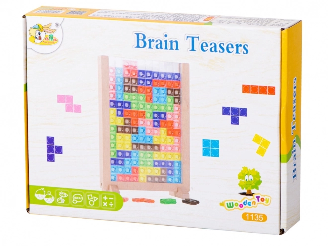 Puzzle tetris stojąca gra