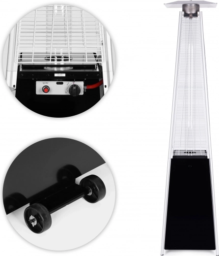 Płynna regulacja i zapalanie elektryczne