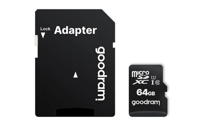 Karta pamięci Goodram microSD 64GB (M1AA-0640R12)