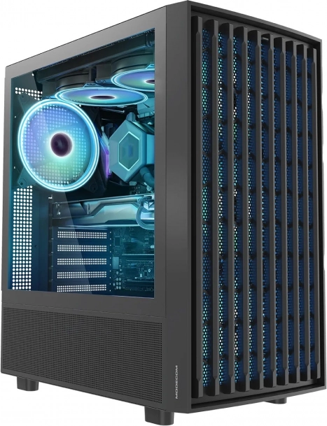 Obudowa komputerowa MODECOM Breeze ARGB Flow Midi czarna