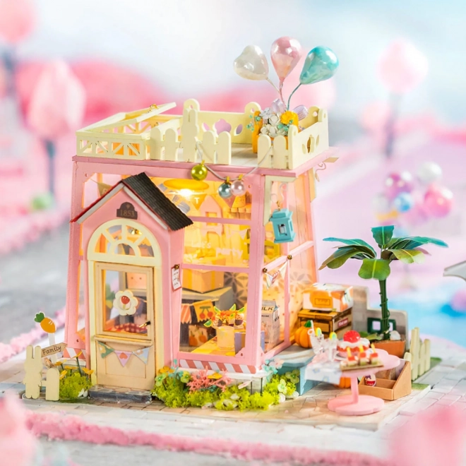 Imprezowy kurort - DIY miniaturowy domek dla lalek