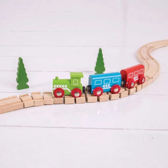 Bigjigs Rail Elastyczny tor - 2 sztuki