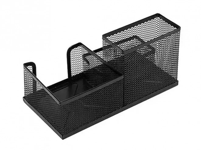 Metalowy organizer biurkowy 3 przegrody