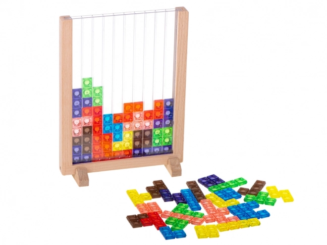 Puzzle tetris stojąca gra