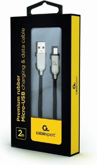 Kabel Micro USB 2 m czarny