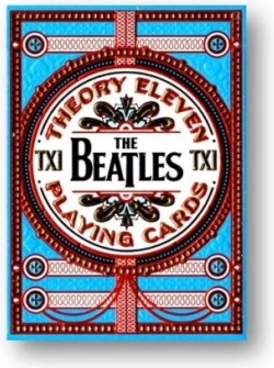 Karty do gry The Beatles – niebieska talia