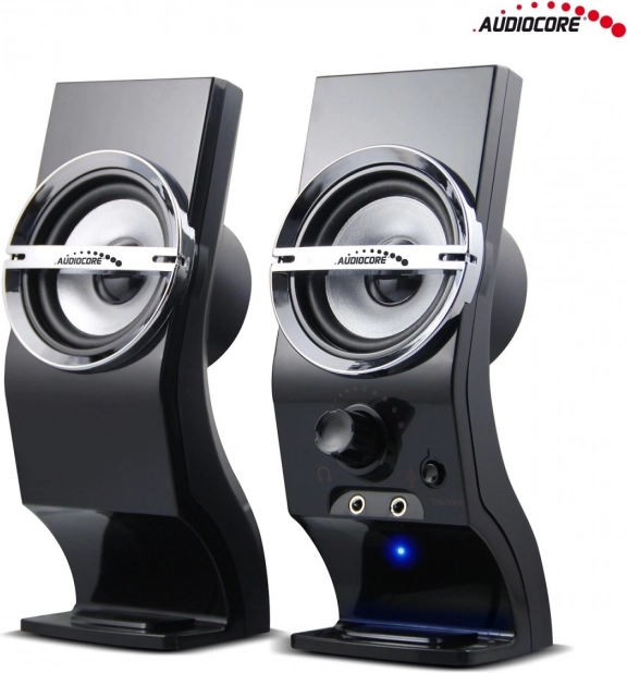 Komputerowe głośniki AUDIOCORE AC805 6 W USB czarne