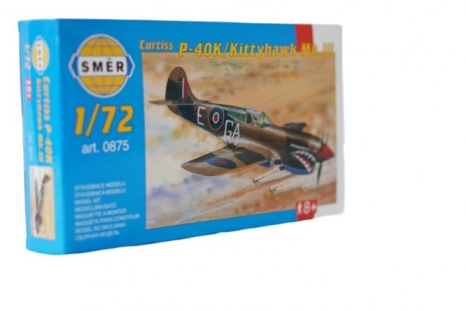Model samolotu Curtiss P-40K Kittyhawk Mk. III 1/72