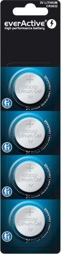 Bateria litowa everActive CR3032 - blister 4 szt.