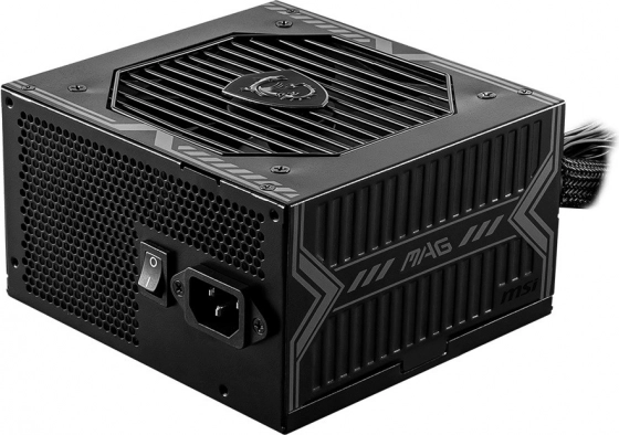 msi mag a650bn 650 w 80 plus bronze, niemodularny zasilacz