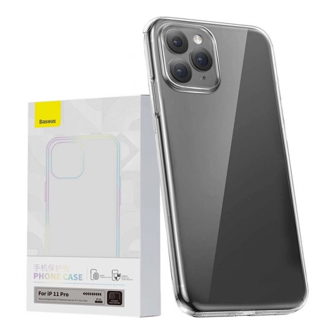 Przezroczyste etui Baseus Simple dla iPhone 11 Pro