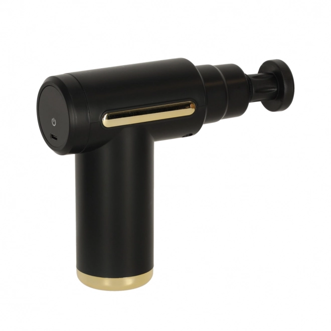 Masażna pistolet LED 4w1 czarna