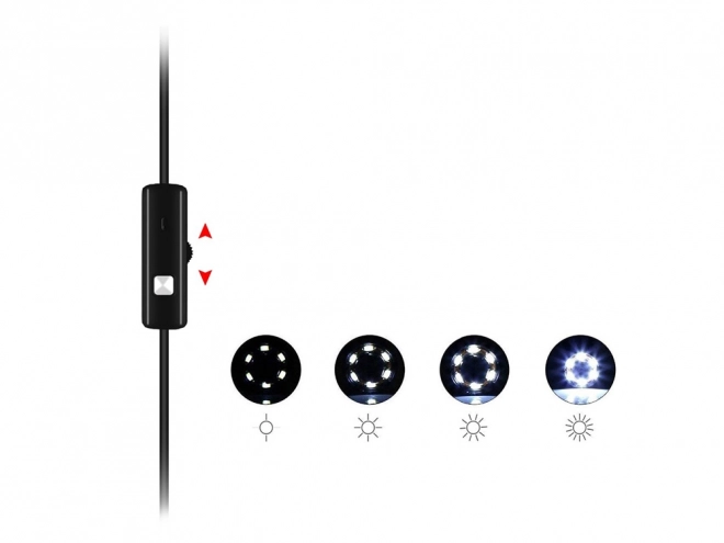 Endoskopowa kamera inspekcyjna android pc usb 5m led