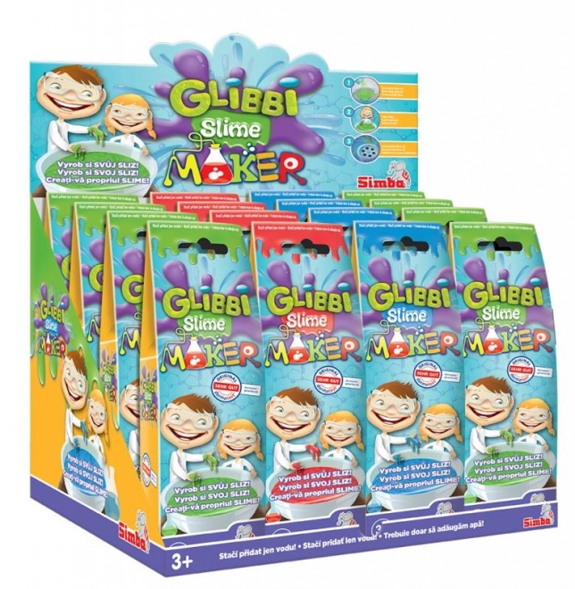 Glibbi Slime Maker slime, 3 rodzaje