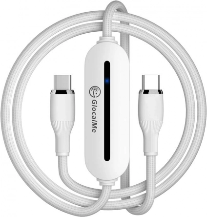 glocalme unicord 4g/lte przenośny wi‑fi kabel hotspot 65 w, usb‑c