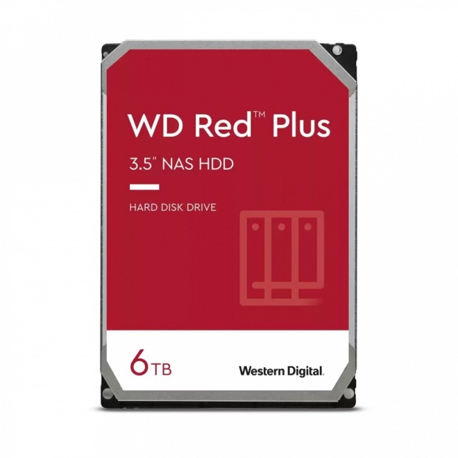 WD Red Plus 6TB Dysk Twardy 3,5"