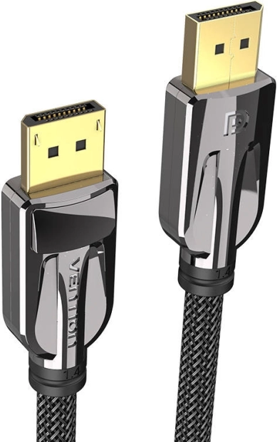 Vention kabel 2× DisplayPort 1.4, 8K 60 Hz, 3 m, czarny
