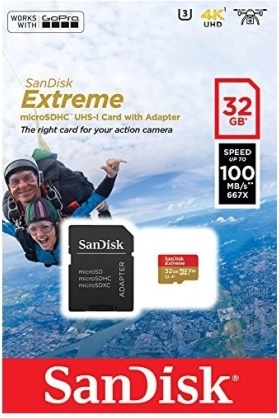 SanDisk Extreme 32GB microSDHC karta do 4K i Full HD