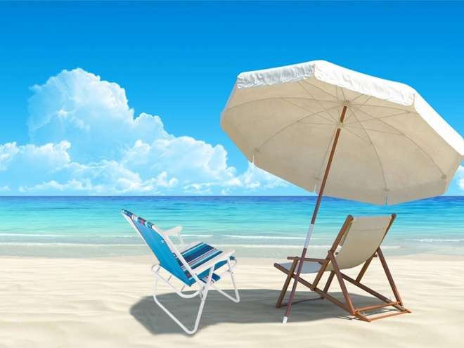 Składane lekkie krzesło kempingowe na plażę
