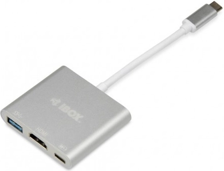 Hub USB‑C z HDMI, USB‑A i USB‑C Power Delivery