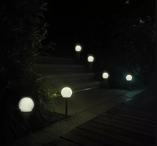 Zestaw solarnych lamp ogrodowych 6 szt. 23562