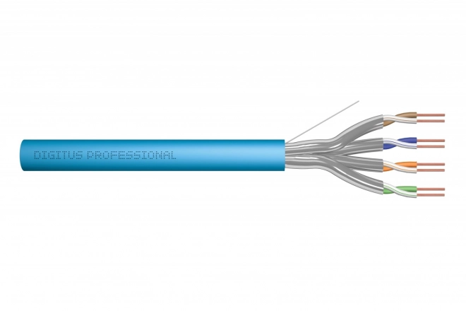 Kabel telekomunikacyjny instalacyjny kat.6A U/FTP LSOH 100m niebieski
