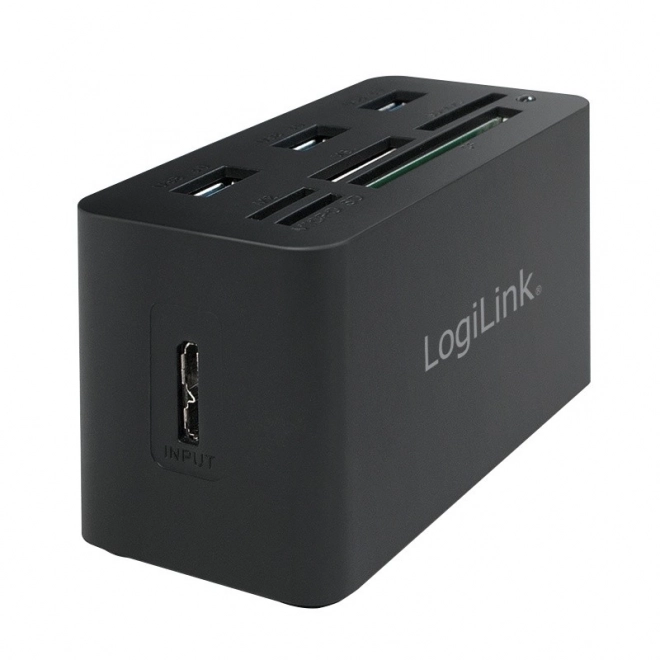 LogiLink koncentrator USB i czytnik kart