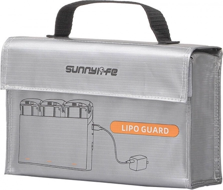 Ognioodporna i wodoodporna torba na baterie do dronów Sunnylife