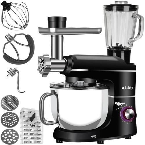 Ruhhy 16747 Robot kuchenny z maszynką do mielenia 6,2L 2200W