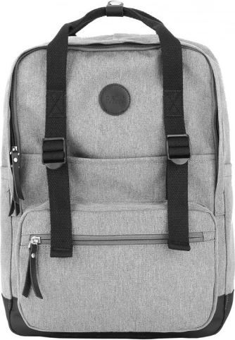 szary plecak na laptop Himawari 15" wodoodporny, 16 l