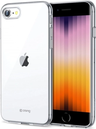 crong crystal slim przezroczyste etui do iphone se (2022/2020) / 8 / 7