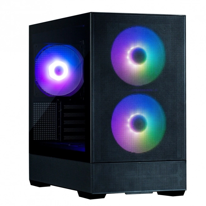 Obudowa P30 Air mATX Mini Tower z wentylatorami ARGB czarna