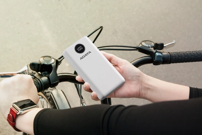 Powerbanka P20000QCD 20000mAh biały QC/PD