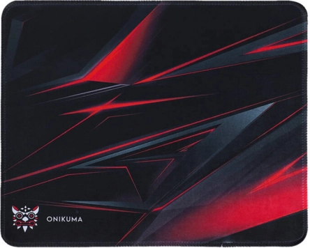 Podkładka pod mysz ONIKUMA czarno‑czerwona 350 × 300 mm