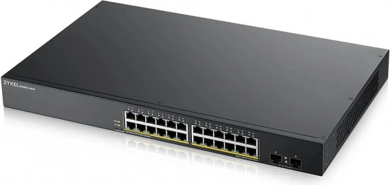Inteligentny przełącznik Zyxel GS1900 24HPV2 dla SMB