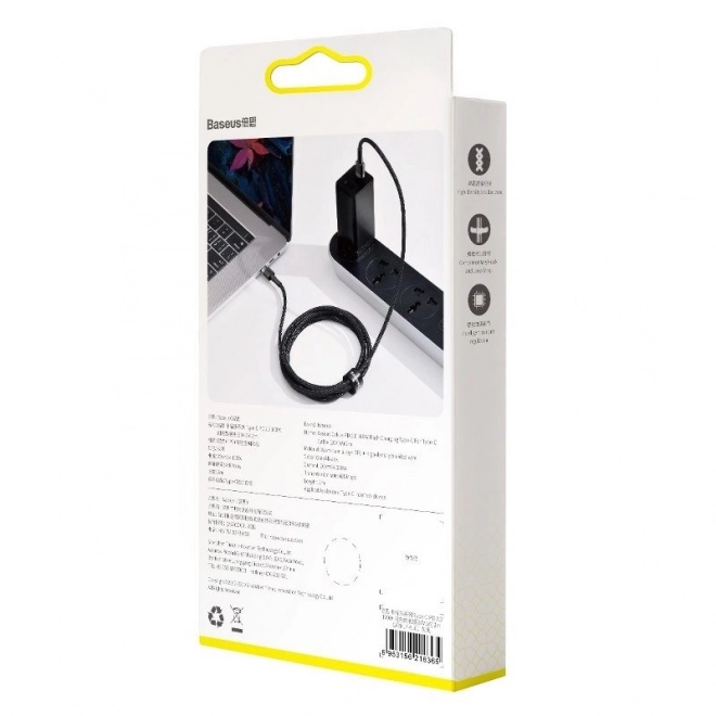 Baseus Cafule USB-C kabel z szybkim ładowaniem 100W
