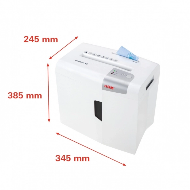 Niszczarka Shredstar X8 na spinacze 4,5x30 mm P-4