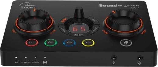 Zewnętrzna karta dźwiękowa CREATIVE Sound Blaster GC7 do streamingu i grania